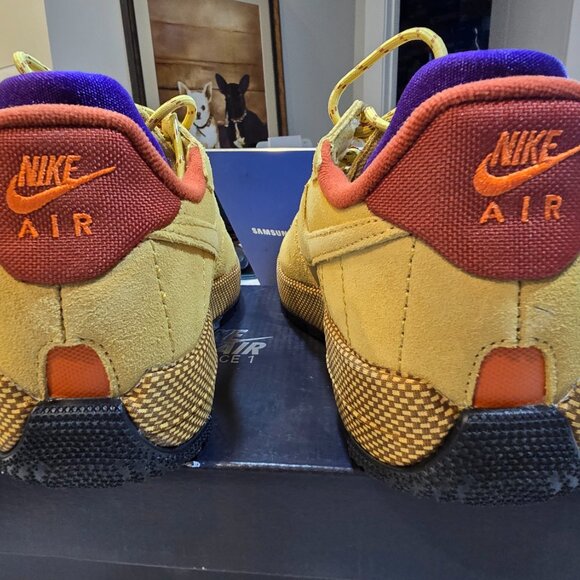 Nike W Air Force 1 Wild Shoes Wheat FB2348-700 Women'S Size 7 NEW - Picture 5 of 12